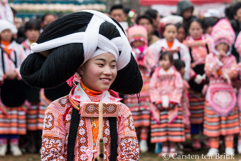 The Long Horn Miao Tribe