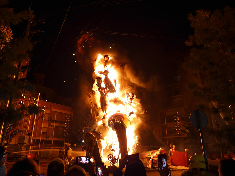 Festive Pyre: Las Fallas Festival