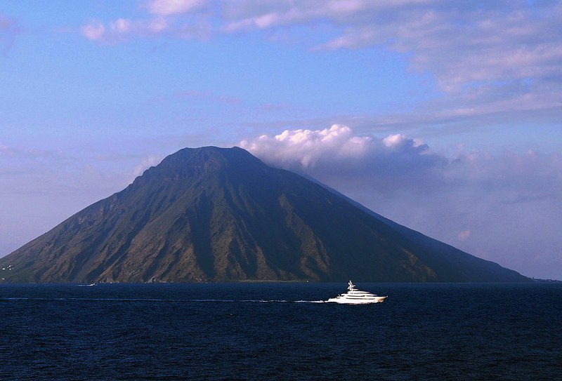 Tectonic: Italian Volcanic Island Of Stromboli is Erupting