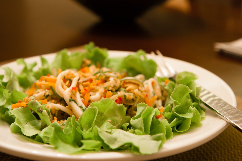 Thailand Recipes – Spicy Squid Salad