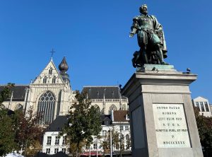 Dutch Golden Age - Rubens Statue, Antwerp