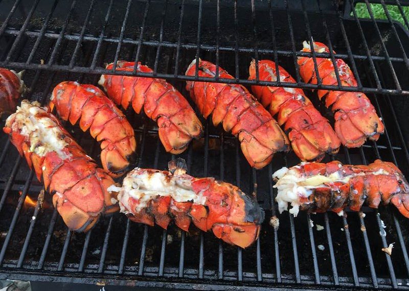Grilled Lobster and Yucca with a Fresh Cilantro Butter Sauce – Cuba…