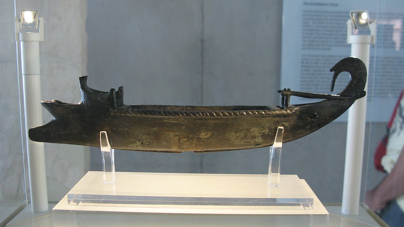 The warship of the Ancient Greeks