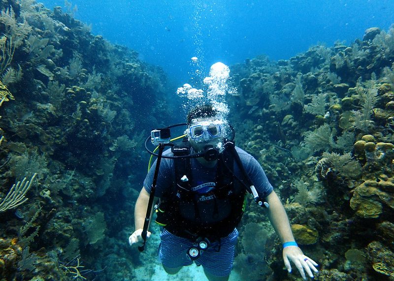Diving in Honduras