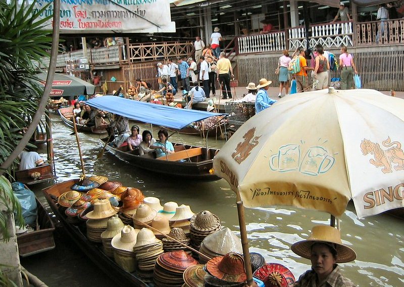 Bangkok’s Floating Food Markets
