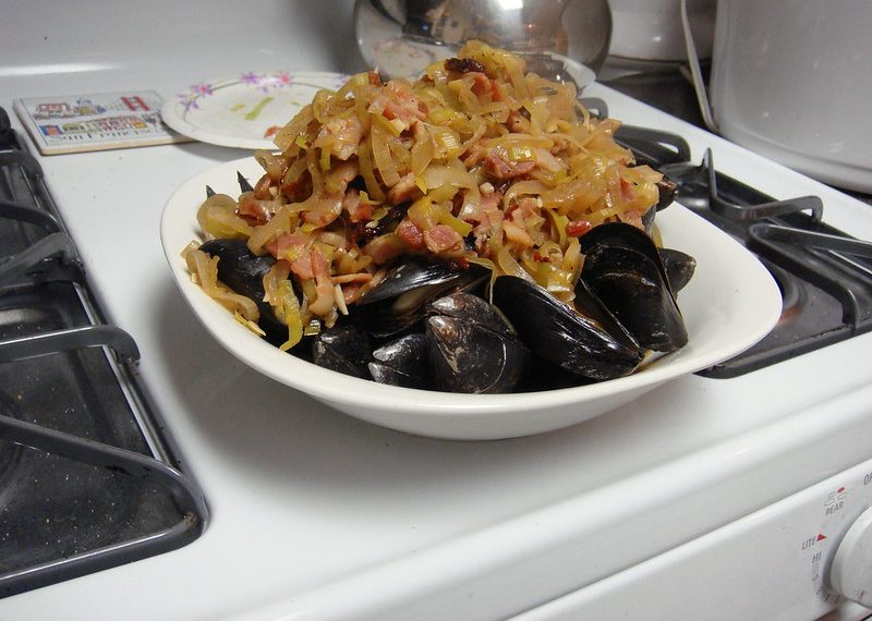 Steamed Mussels and Frites – a Belgian delicacy