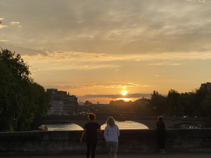 The Seine at Sunset