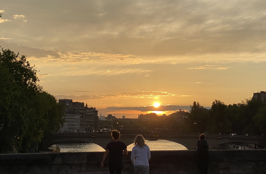 The Seine at Sunset