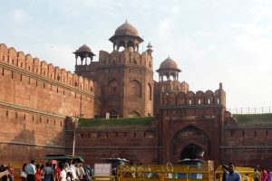 The Red Fort built by Mughal Emperor Shah Jahan