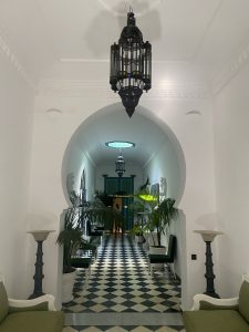 Interior, former house of Yves St Laurent, Tangier