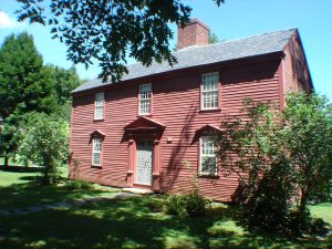 Colonial house, Deerfield, Massachusetts, New England