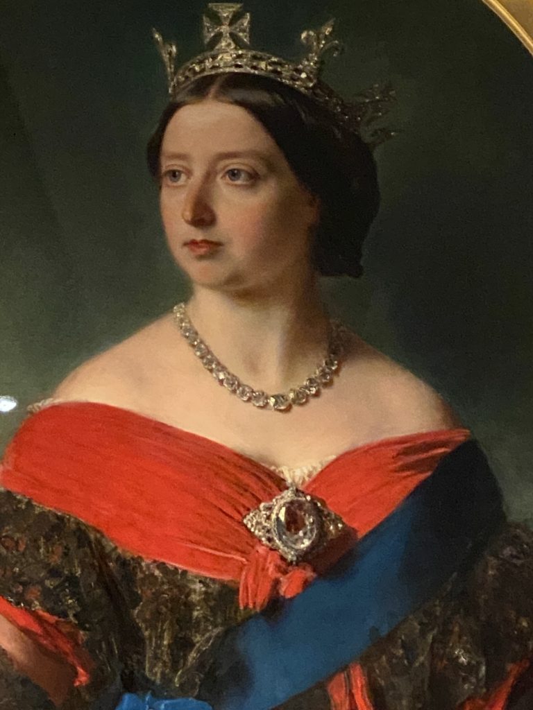 Queen Victoria wearing the Koor I Nor diamond