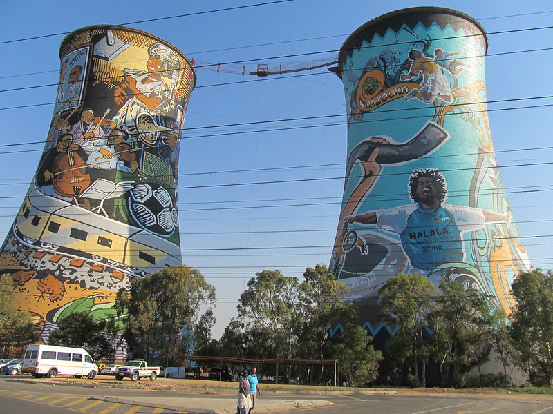 Soweto Coal fired electric plant
