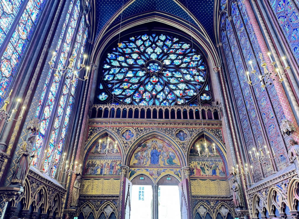 Interior of Saint Chapelle