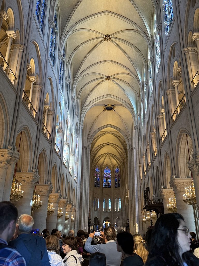 Interior of Notre Dame