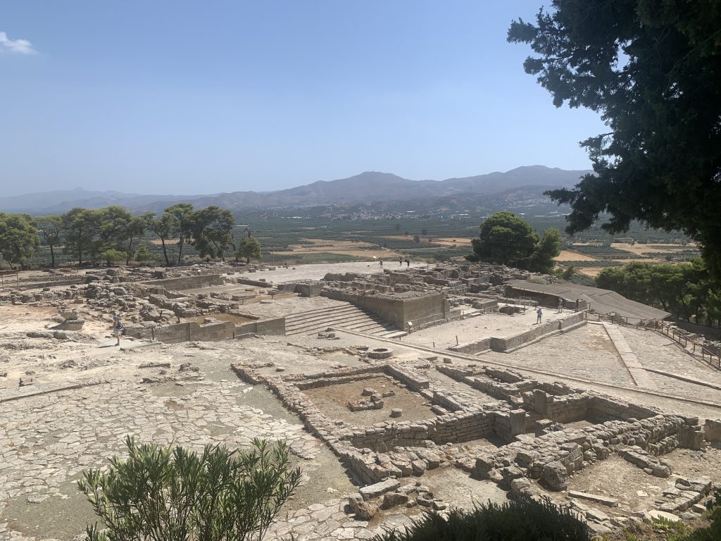 The ruins of of Phaistos