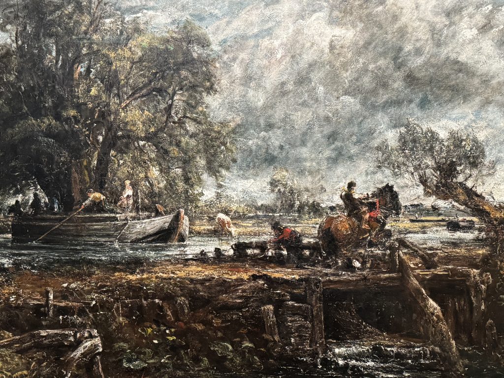 The Leaping Horse by John Constable