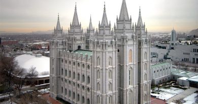 Mormon Temple in Salt Lake City