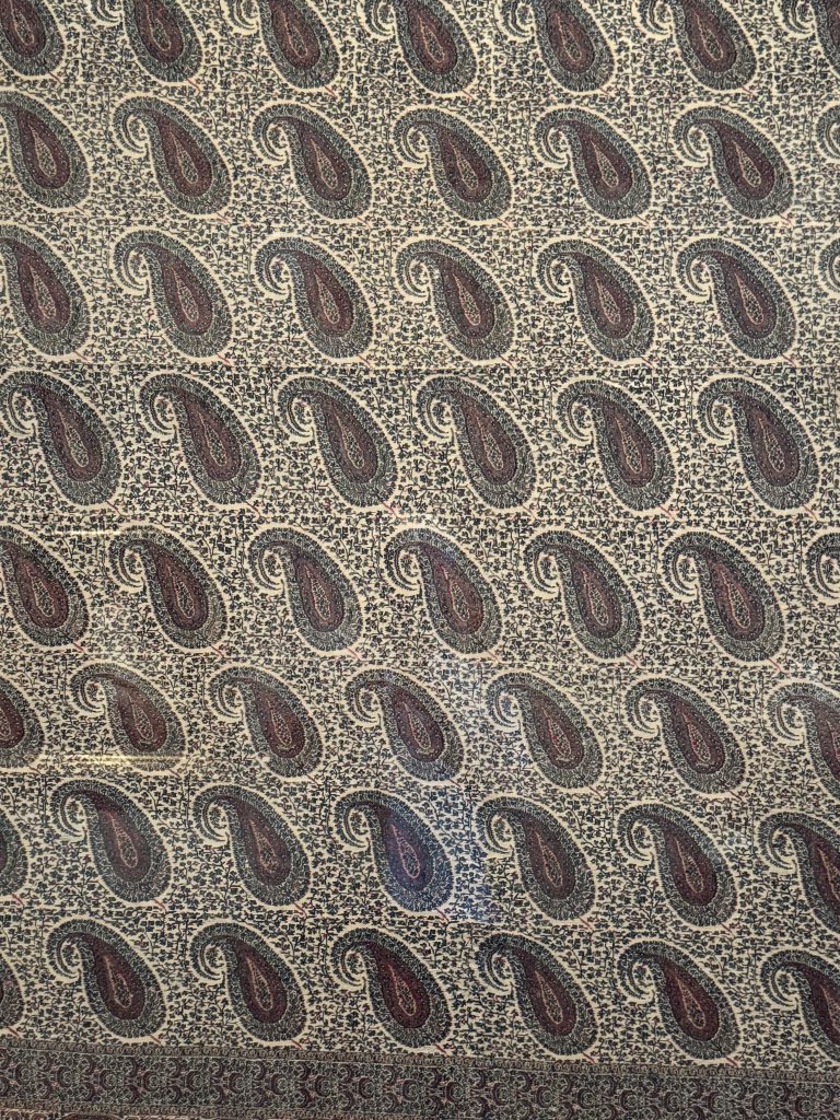 Kashmir shawl from Mughal era - mid 19th century
