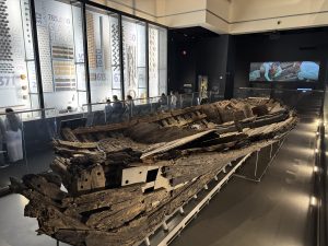 Wreck of La Belle, Courtesy Texas History museum, Austin
