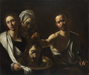 Salome with the Head of John the Baptist, Caravaggio (London)