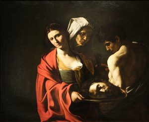 Salome with the Head of John the Baptist, Caravaggio (Madrid)