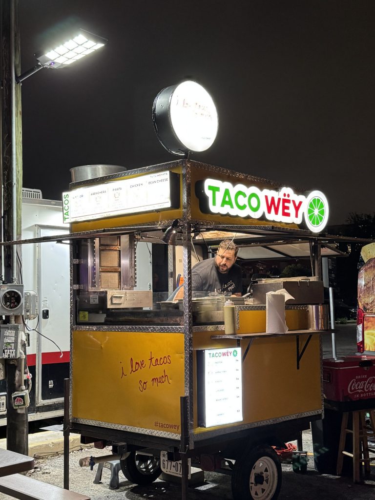 Taco stand