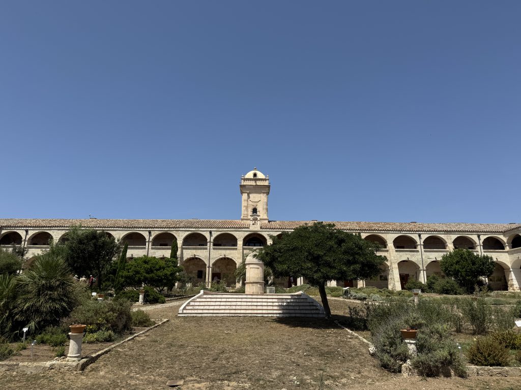 The old British military hospital