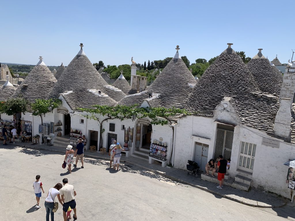 Trulli houses in Alberabello